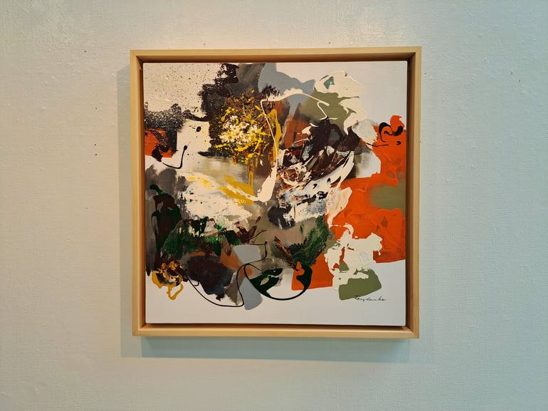 Original Abstract Nature Painting by Eunha Jang