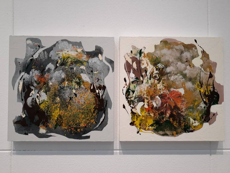 Original Abstract Nature Painting by Eunha Jang
