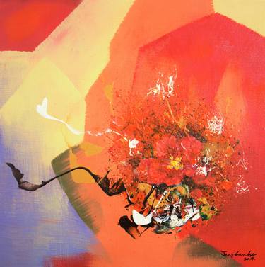 Original Abstract Nature Paintings by eunha Jang