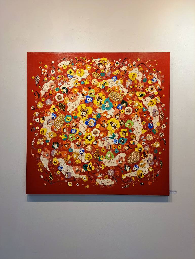 Original Abstract Expressionism Abstract Painting by eunha Jang