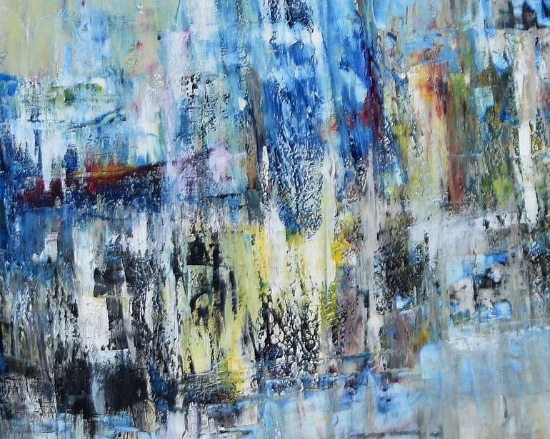 Original Modern Abstract Painting by Iwona Borkowska