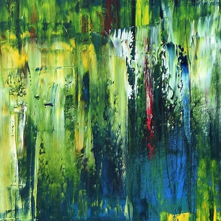 Original Modern Abstract Painting by Iwona Borkowska