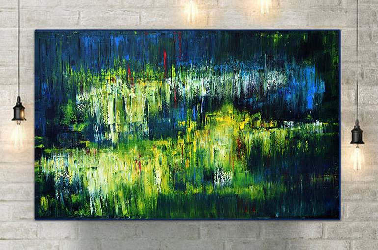 Original Modern Abstract Painting by Iwona Borkowska