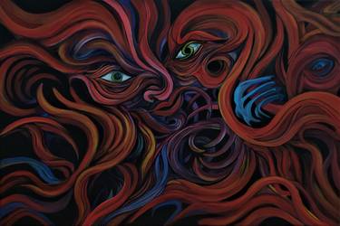 Original Expressionism Abstract Paintings by Tamas Jakab
