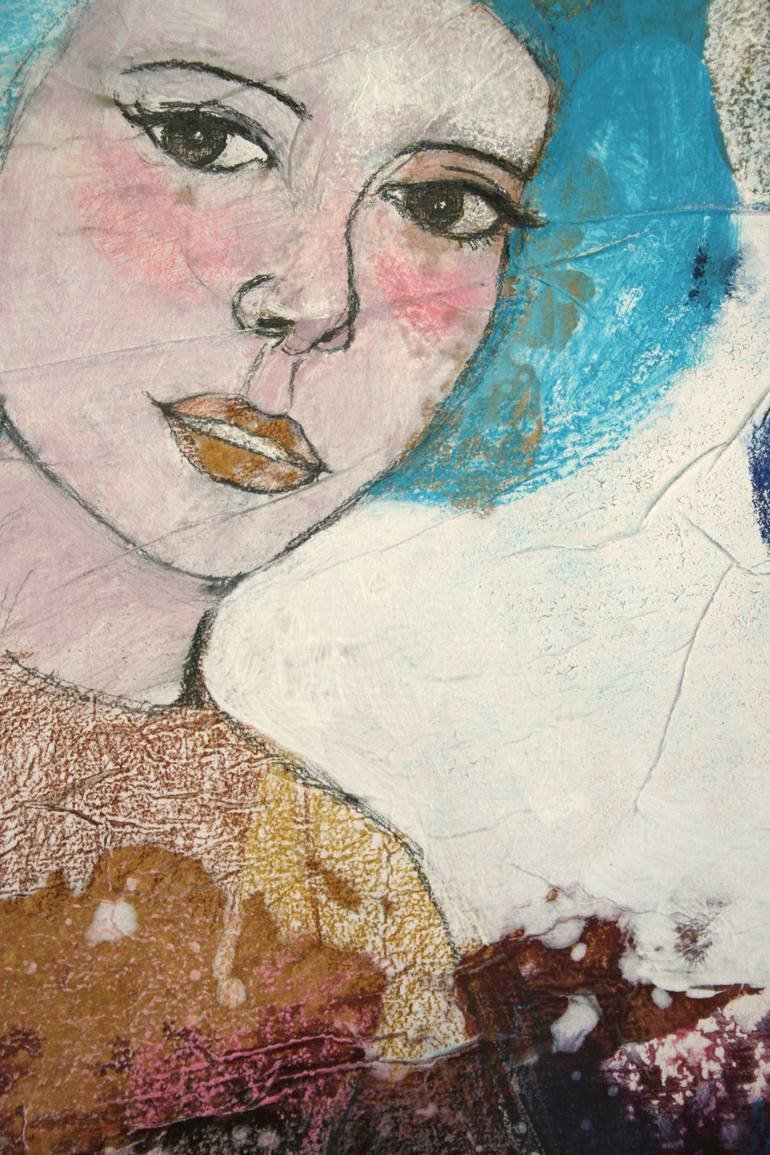 Original Figurative Transportation Painting by Cristina Perello