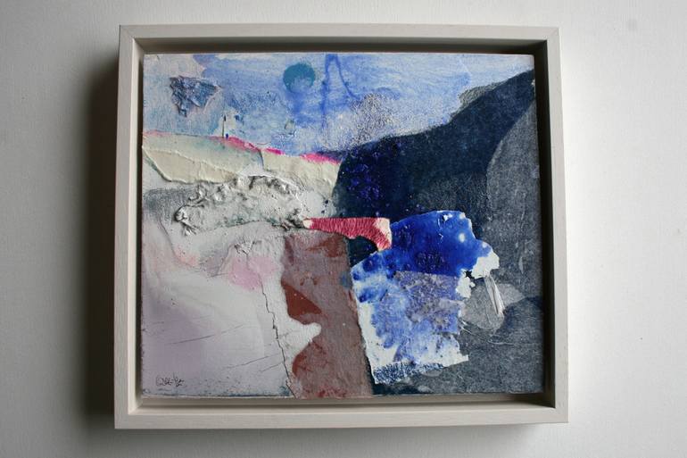Original Figurative Landscape Collage by Cristina Perello