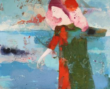 Original Figurative Seascape Paintings by Cristina Perello