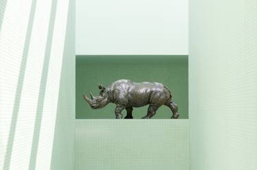 Fear of a blue Planet - Rhinoceros - Limited Edition of 25 thumb