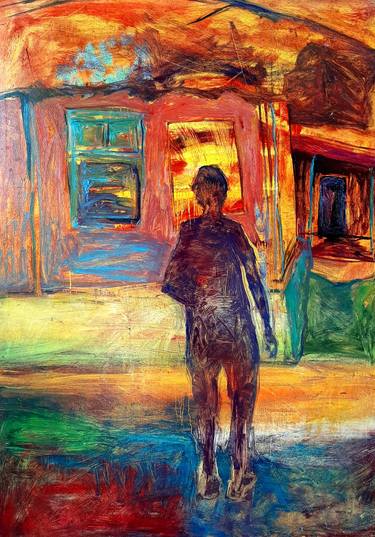 Print of Expressionism People Paintings by Ciprian Antoci