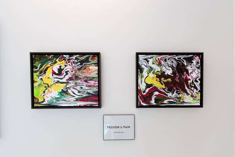 PASSION & PAIN Painting by Jvn Clrk | Saatchi Art