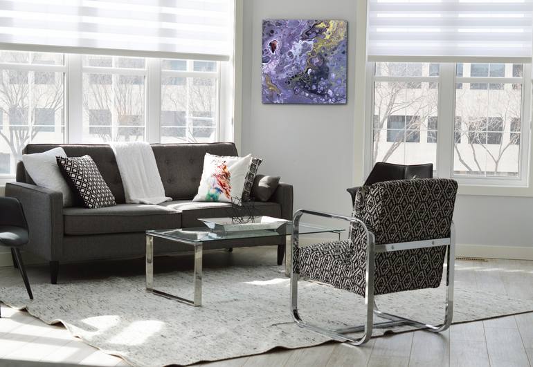 Original Modernism Abstract Painting by Lia Amarta Ignatova