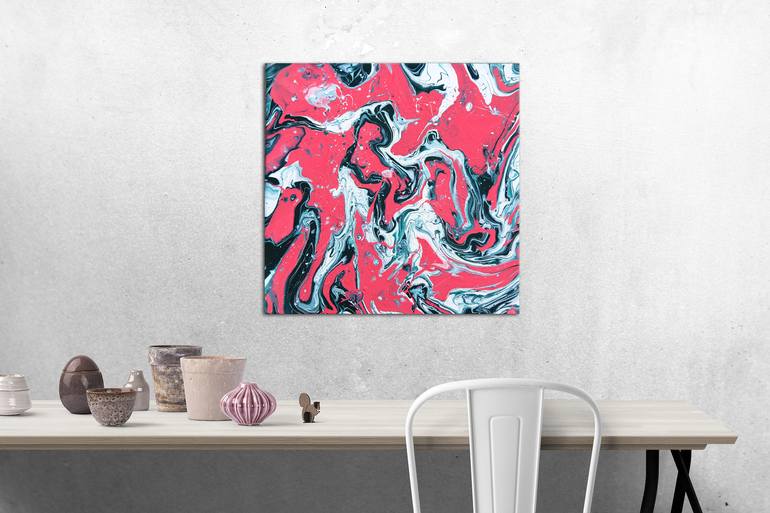 Original Expressionism Abstract Painting by Lia Amarta Ignatova