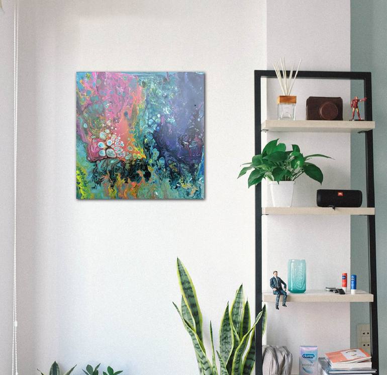 Original Expressionism Abstract Painting by Lia Amarta Ignatova