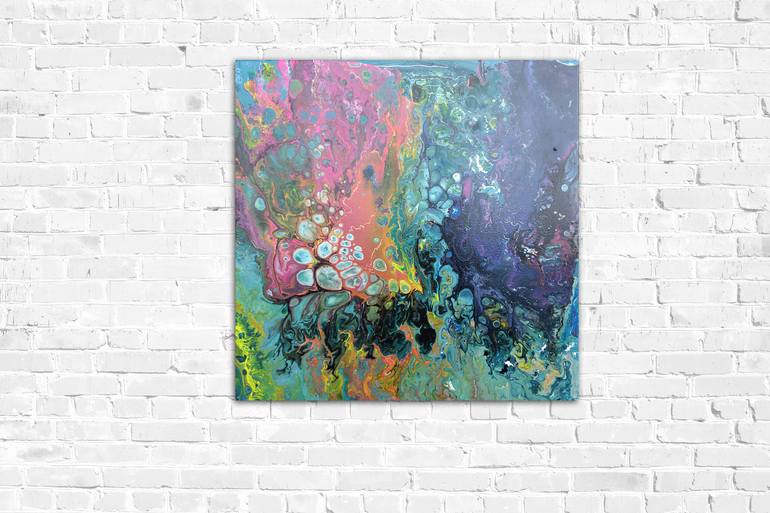 Original Expressionism Abstract Painting by Lia Amarta Ignatova