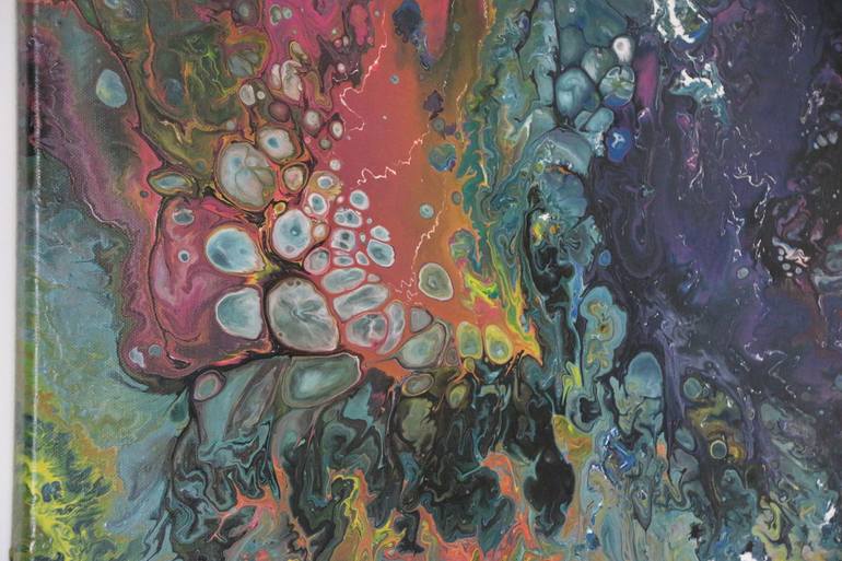 Original Expressionism Abstract Painting by Lia Amarta Ignatova