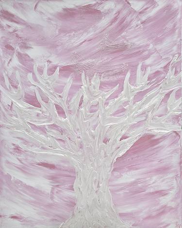 Print of Fine Art Tree Paintings by SungHee Kim