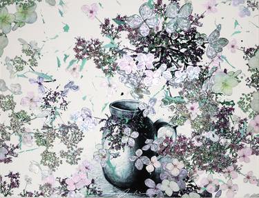 Print of Floral Paintings by SungHee Kim