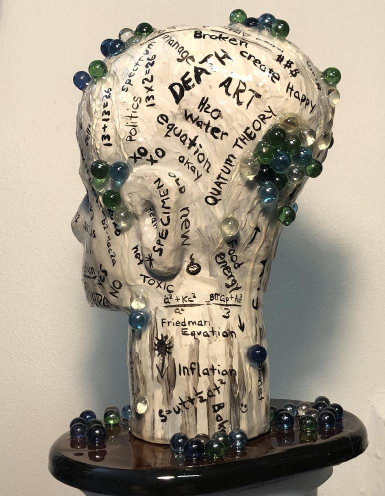 Original Language Sculpture by Patricia  Gibson