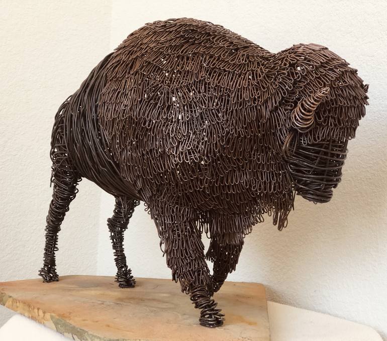 Original Animal Sculpture by Patricia  Gibson