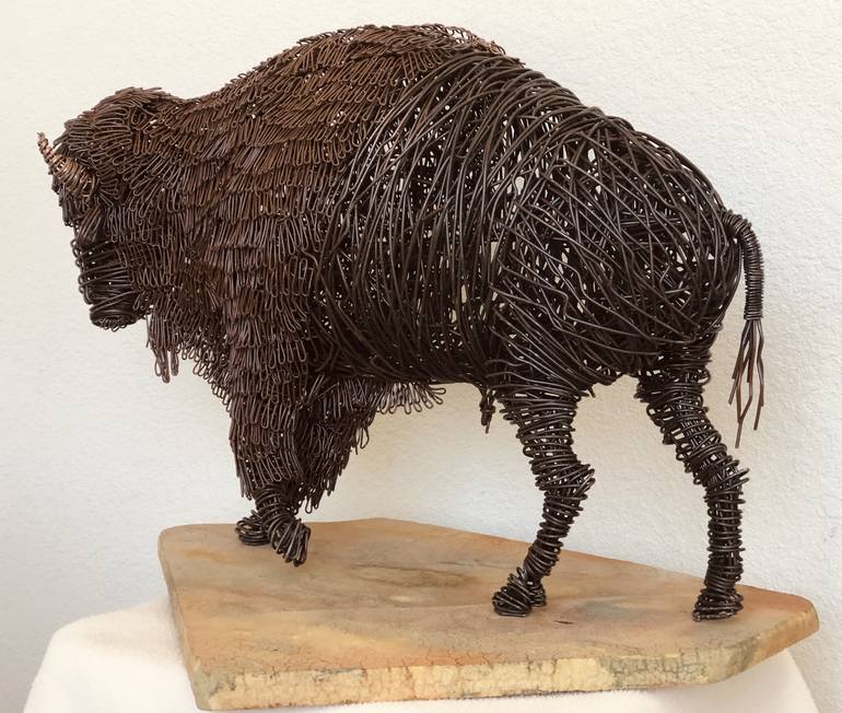 Original Animal Sculpture by Patricia  Gibson