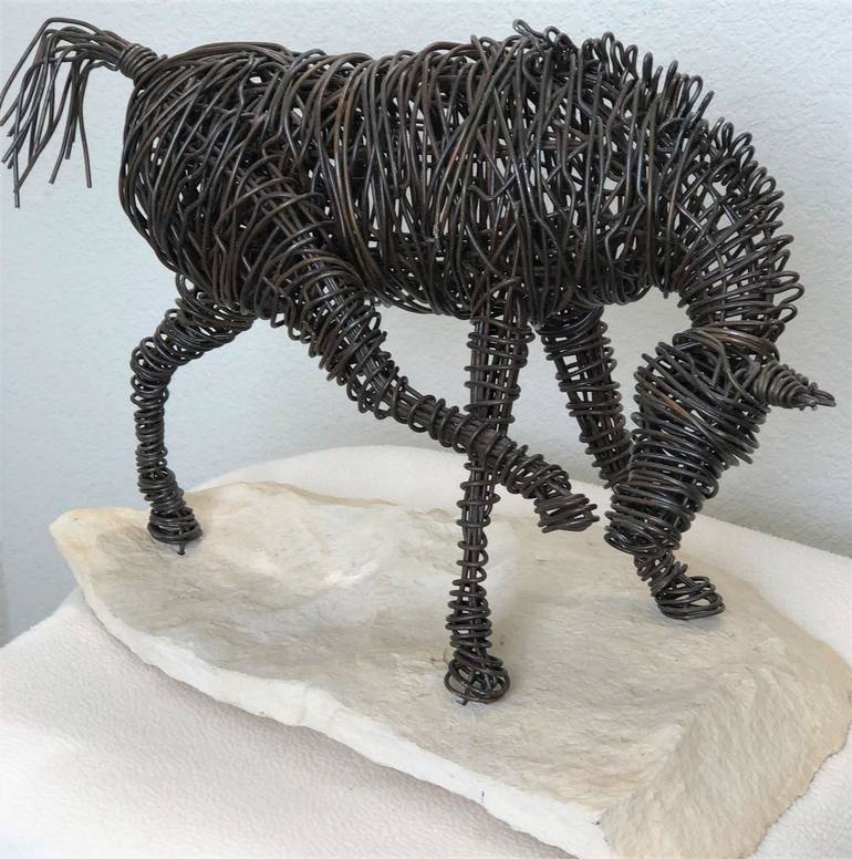 Original Animal Sculpture by Patricia  Gibson