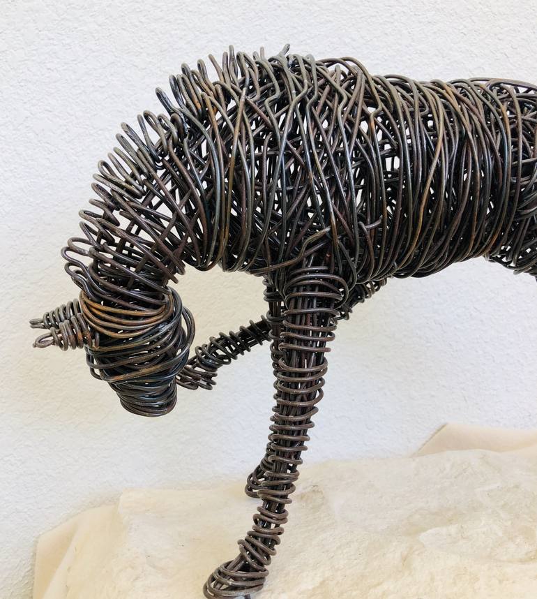 Original Conceptual Animal Sculpture by Patricia  Gibson