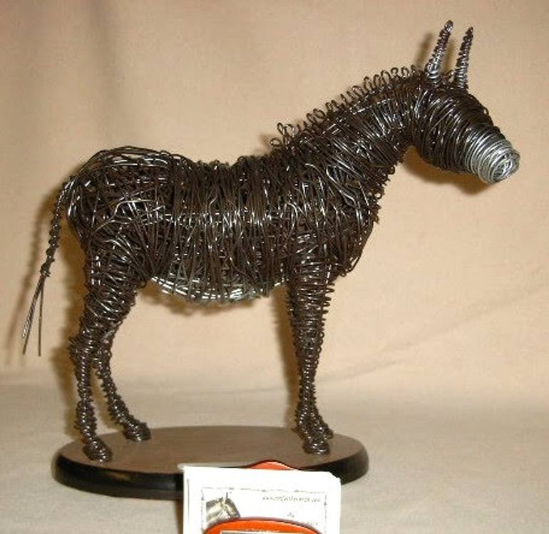 Original Conceptual Animal Sculpture by Patricia  Gibson