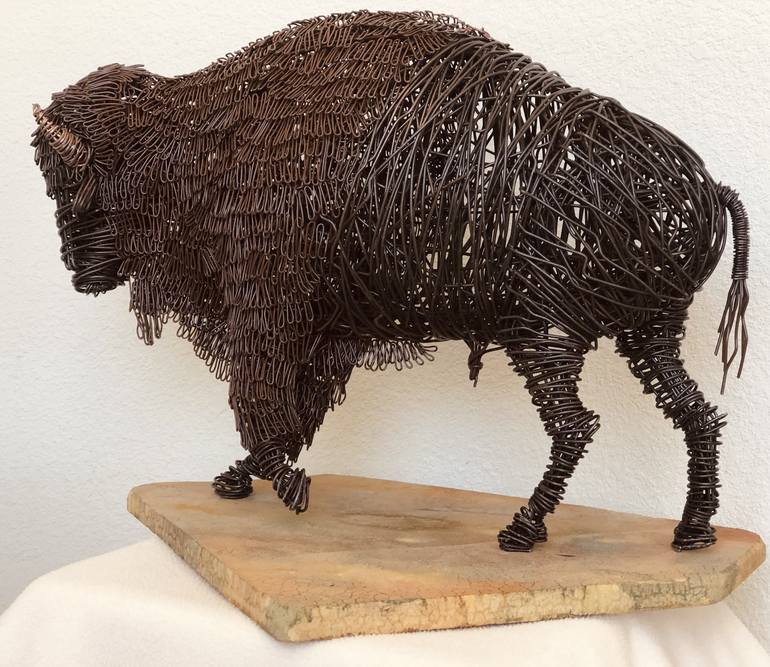 Original Conceptual Animal Sculpture by Patricia  Gibson