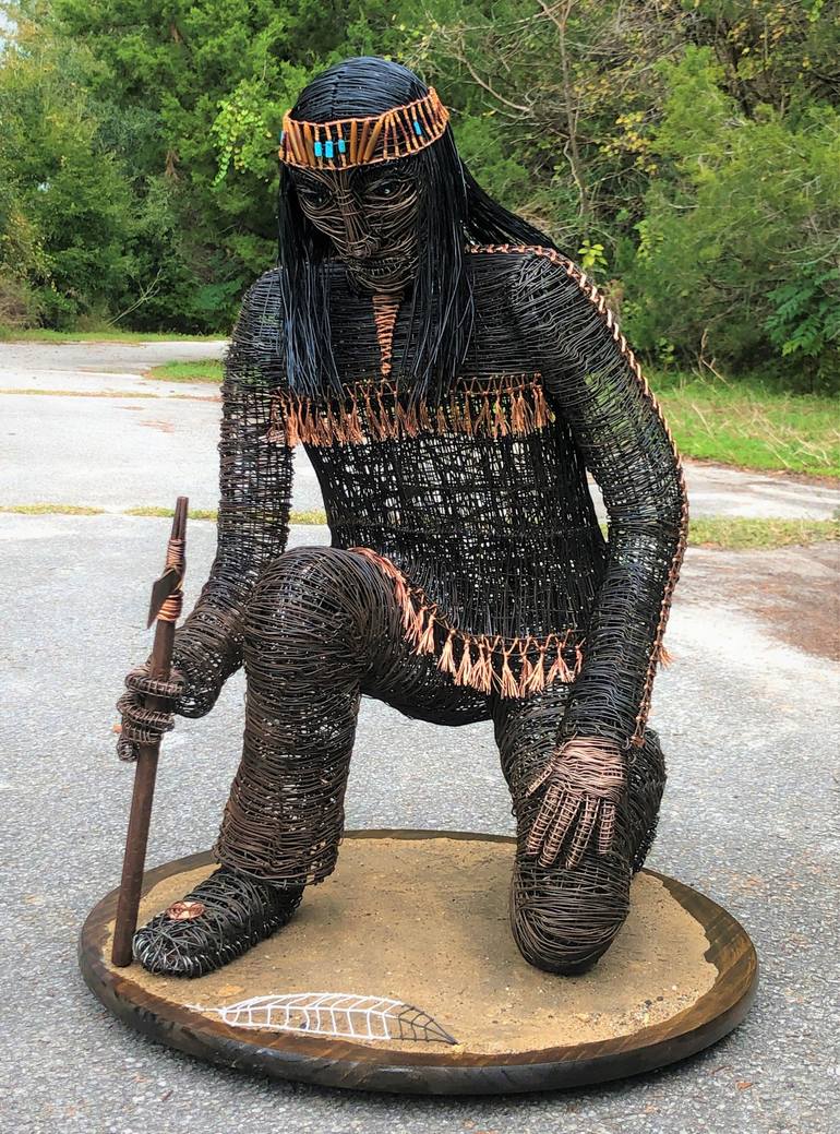 Original 3d Sculpture Culture Sculpture by Patricia  Gibson
