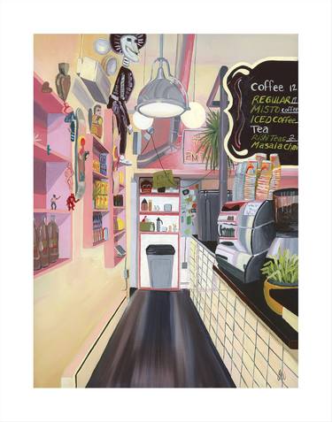 Saatchi Art Artist Jennifer Warren; New Media, “Café Tola - Limited Edition of 25” #art