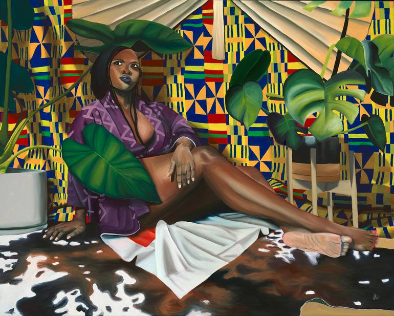 Original Figurative Portrait Paintings by Jennifer Warren