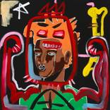 Collection Neo-Expressionism Inspired by Jean-Michel Basquiat
