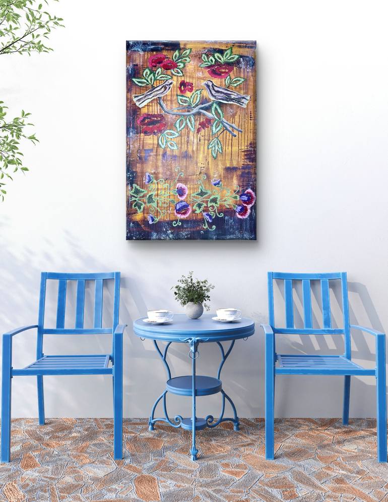 Original Contemporary Abstract Painting by Tetiana Tytarenko