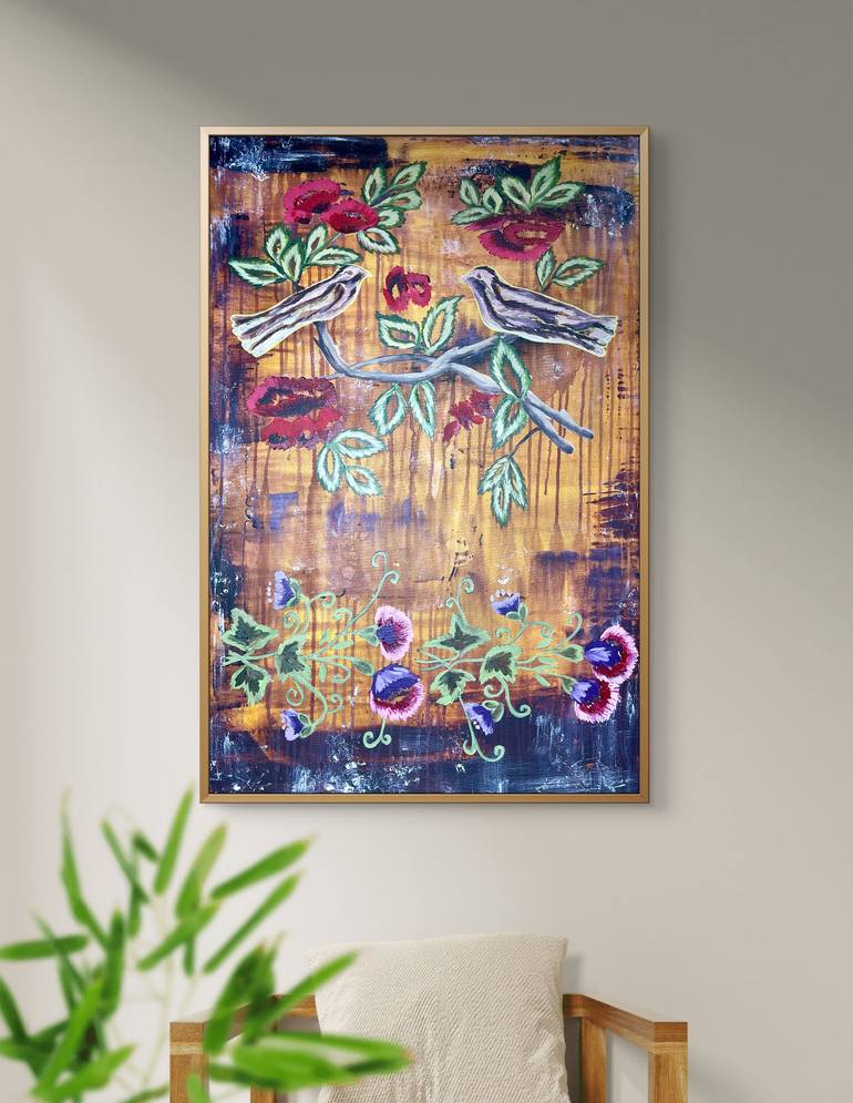 Original Contemporary Abstract Painting by Tetiana Tytarenko