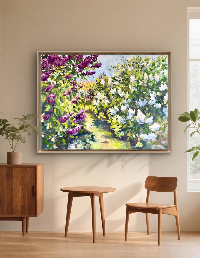 Original Impressionism Floral Painting by Tetiana Tytarenko