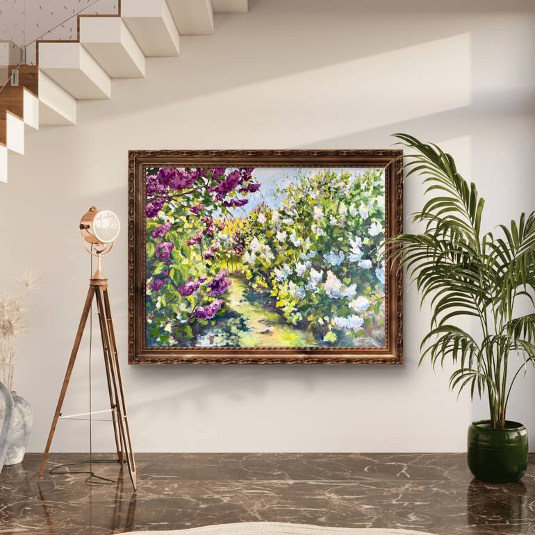 Original Impressionism Floral Painting by Tetiana Tytarenko