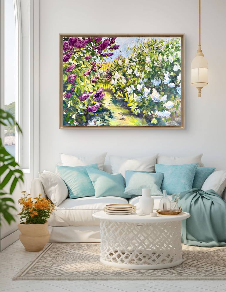 Original Impressionism Floral Painting by Tetiana Tytarenko