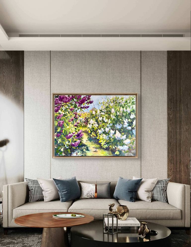 Original Impressionism Floral Painting by Tetiana Tytarenko