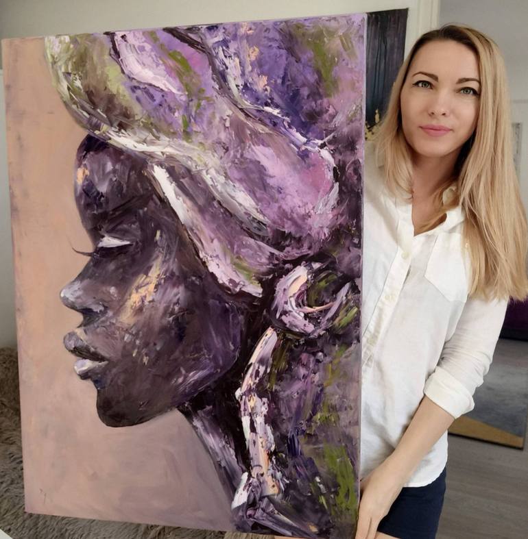 Original Figurative Women Painting by Tetiana Tytarenko