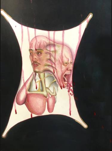 Original Body Painting by Bilal Kazmi