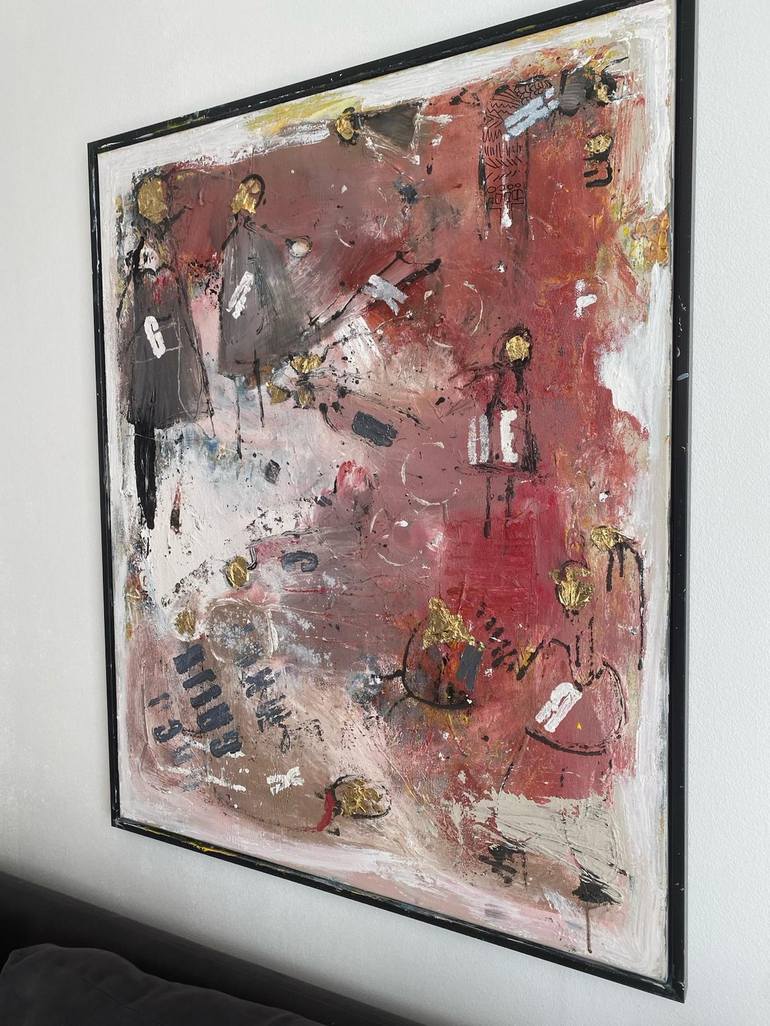 Original Contemporary Abstract Painting by Gazvani art