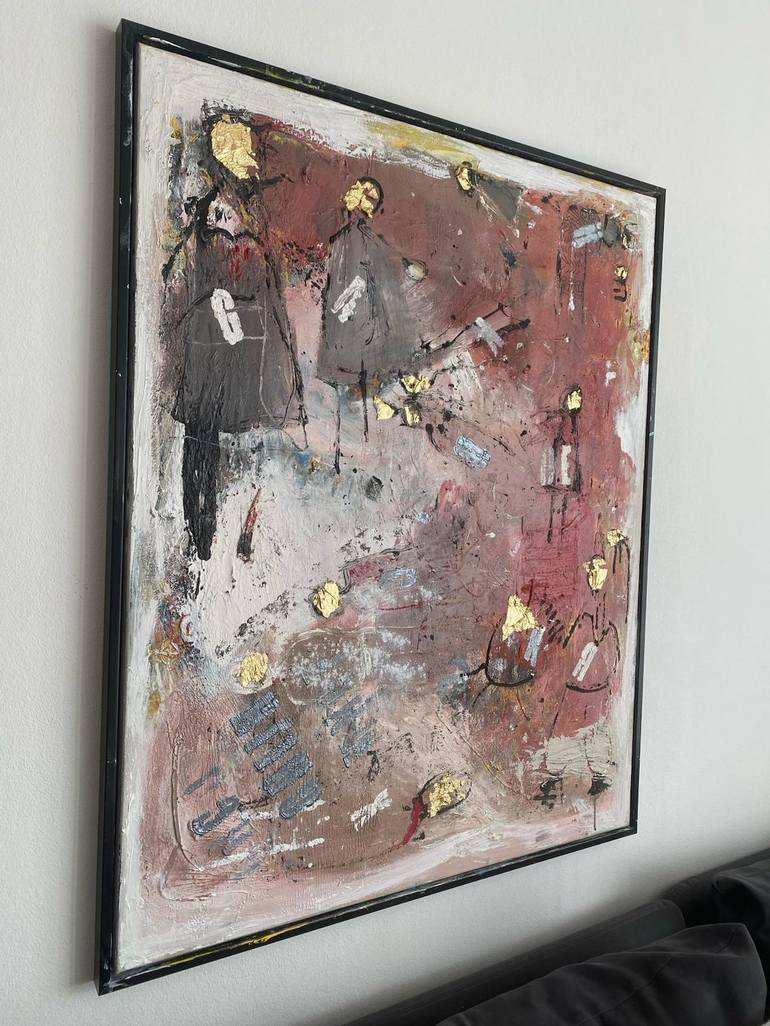 Original Abstract Painting by Gazvani art