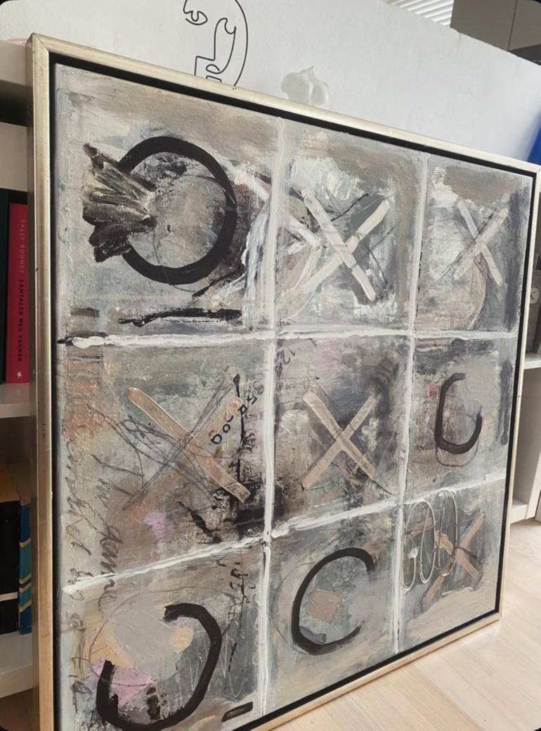 Original Abstract Expressionism Abstract Painting by Gazvani Art