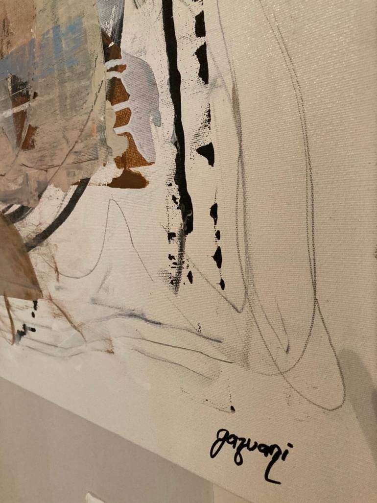 Original Abstract Expressionism Abstract Painting by Gazvani Art