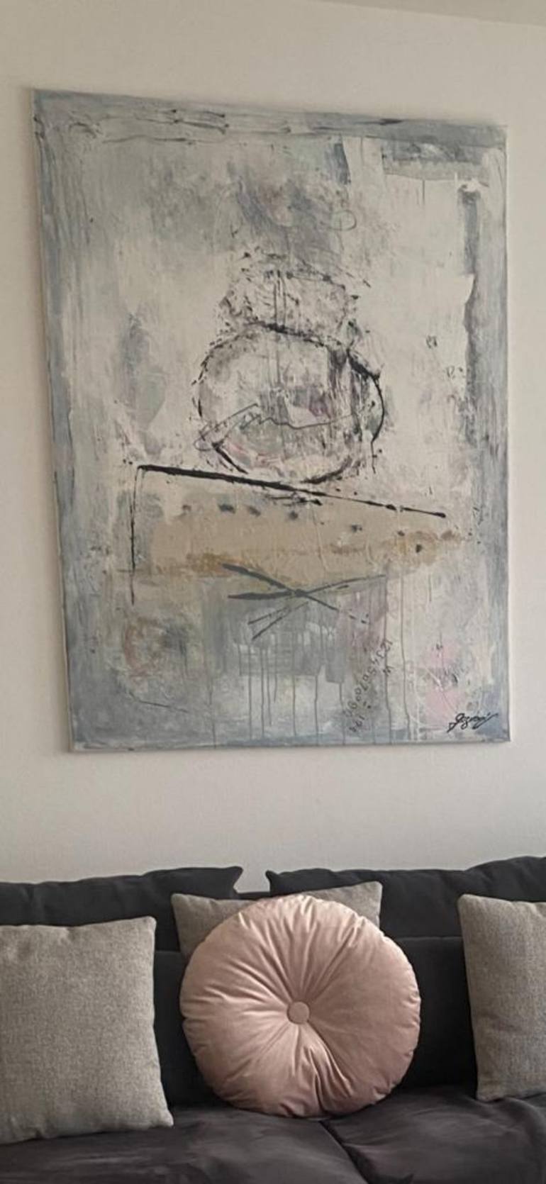 Original Figurative Abstract Painting by Gazvani art