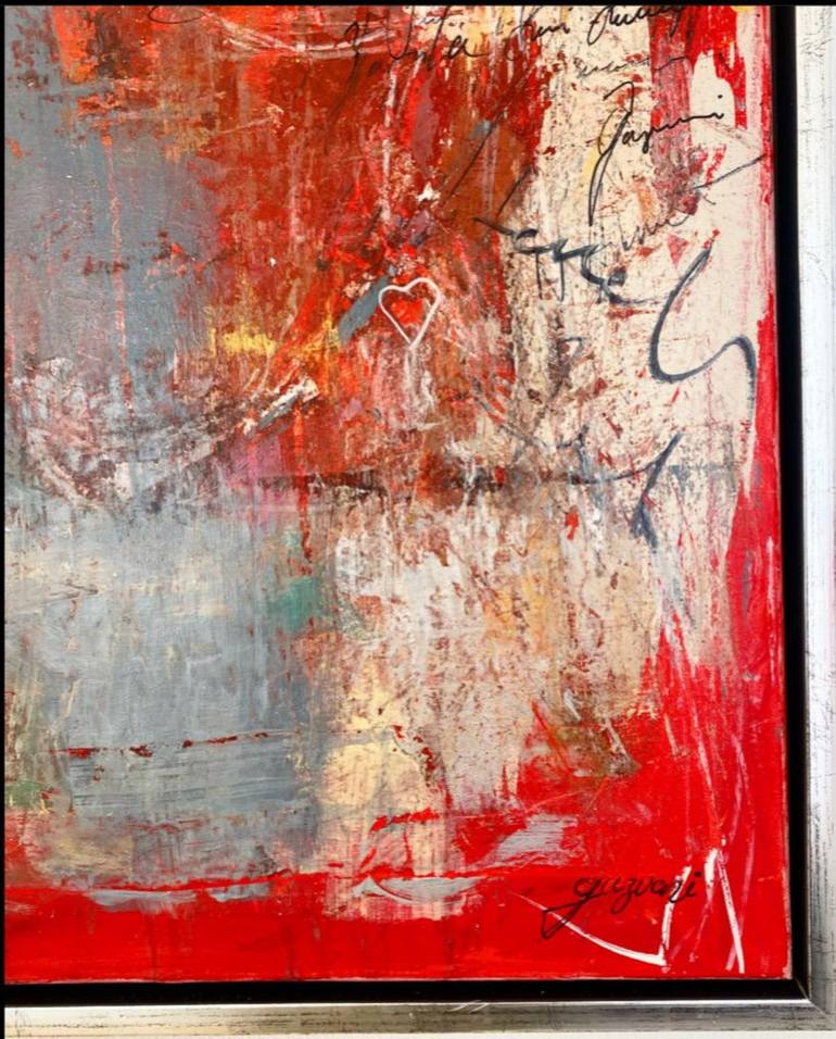 Original Abstract Expressionism Abstract Painting by Gazvani art