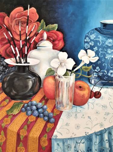 Print of Still Life Paintings by Willem Lotter