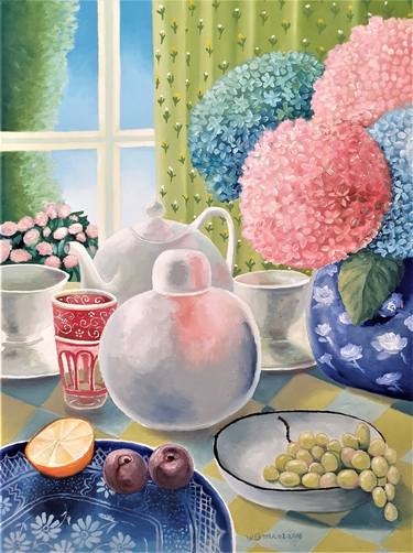 Print of Fine Art Still Life Paintings by Willem Lotter