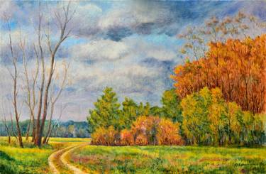Original Landscape Painting by Oleksiy Kornilchenko