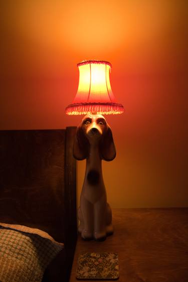 Beagle Dog Lamp  - 1 of 125 Limited Edition (small size, including mount not frame) thumb